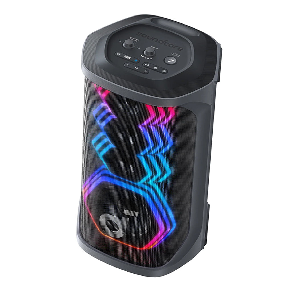 Anker Soundcore Rave 3 – AI Karaoke Party Speaker 2 Mics – Pixel Zones