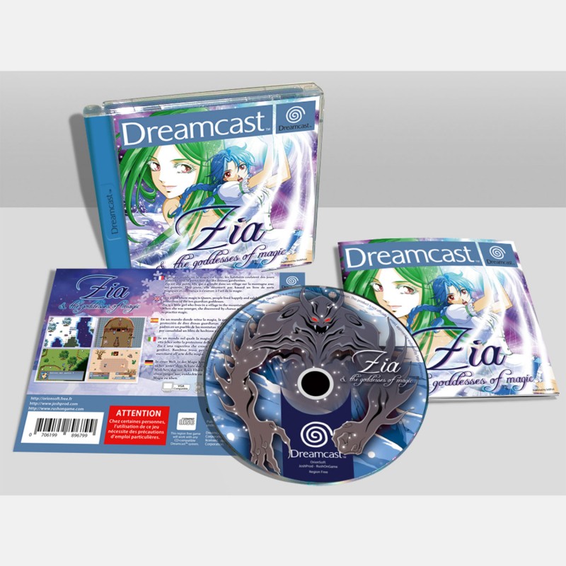 DC☆Zia DC☆Zia et les deesses de la magie 海外版☆箱