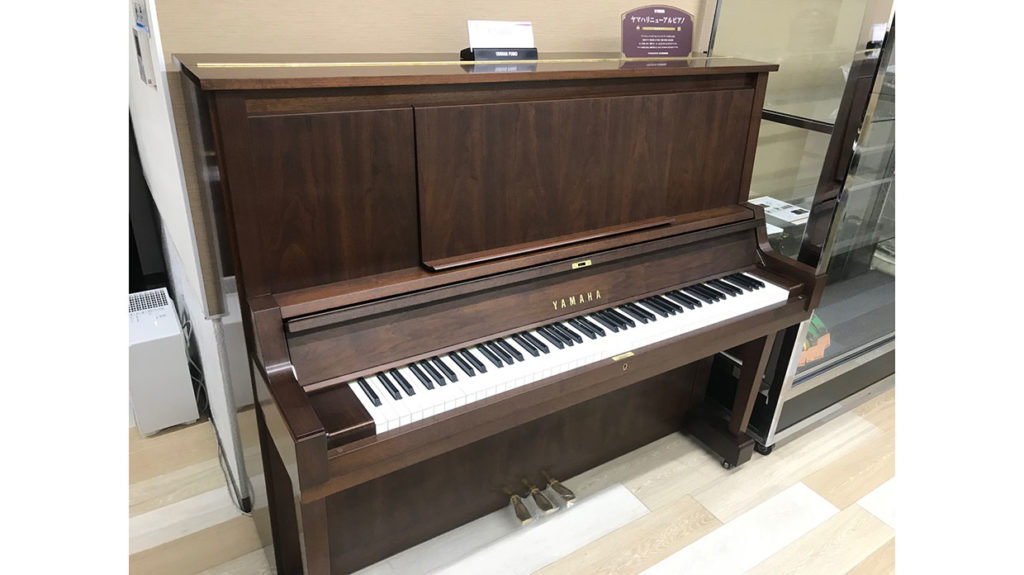 アップライトピアノ ヤマハリニューアルピアノW102BW | スガナミ中古ピアノ