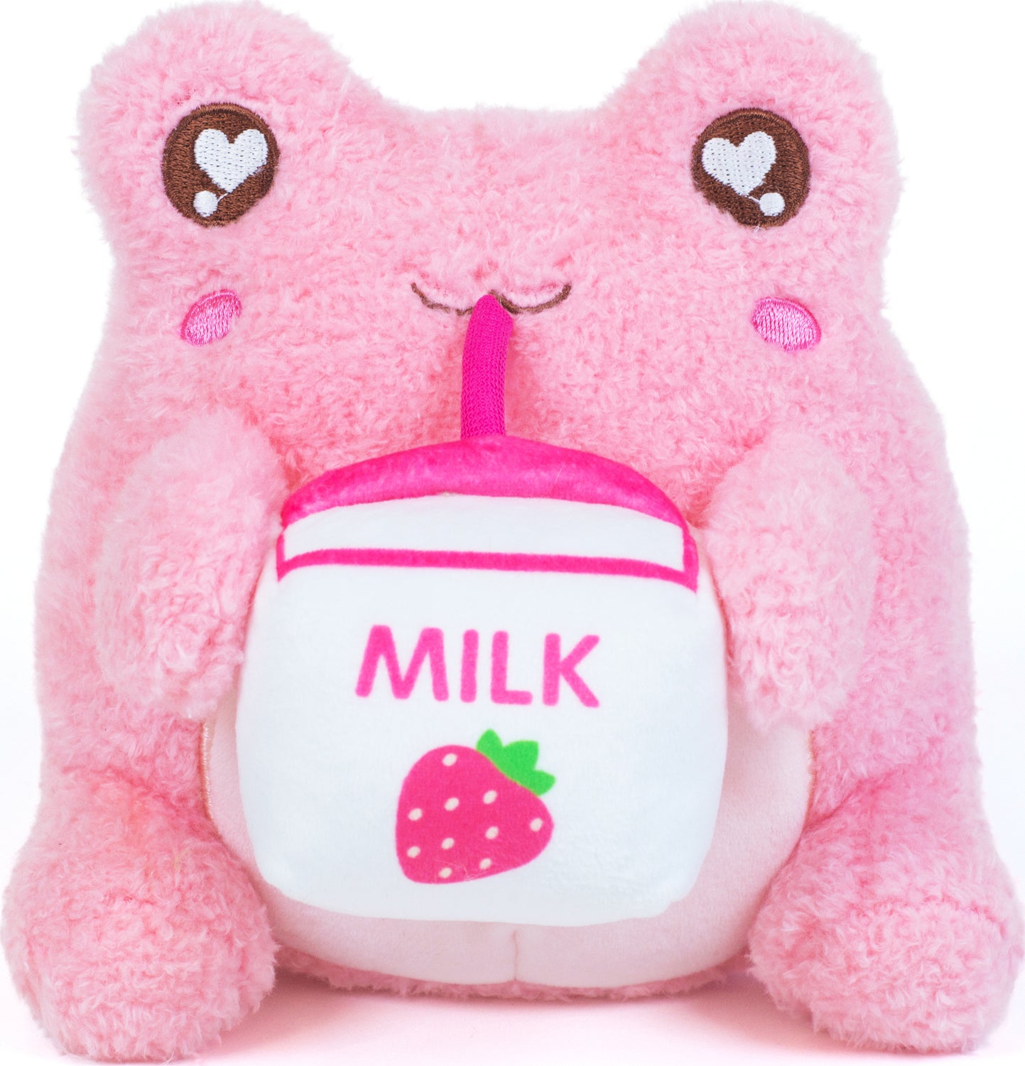 Strawberry Milk Sippin' Wawa Lil Series Plush — Piccolo Mondo Toys