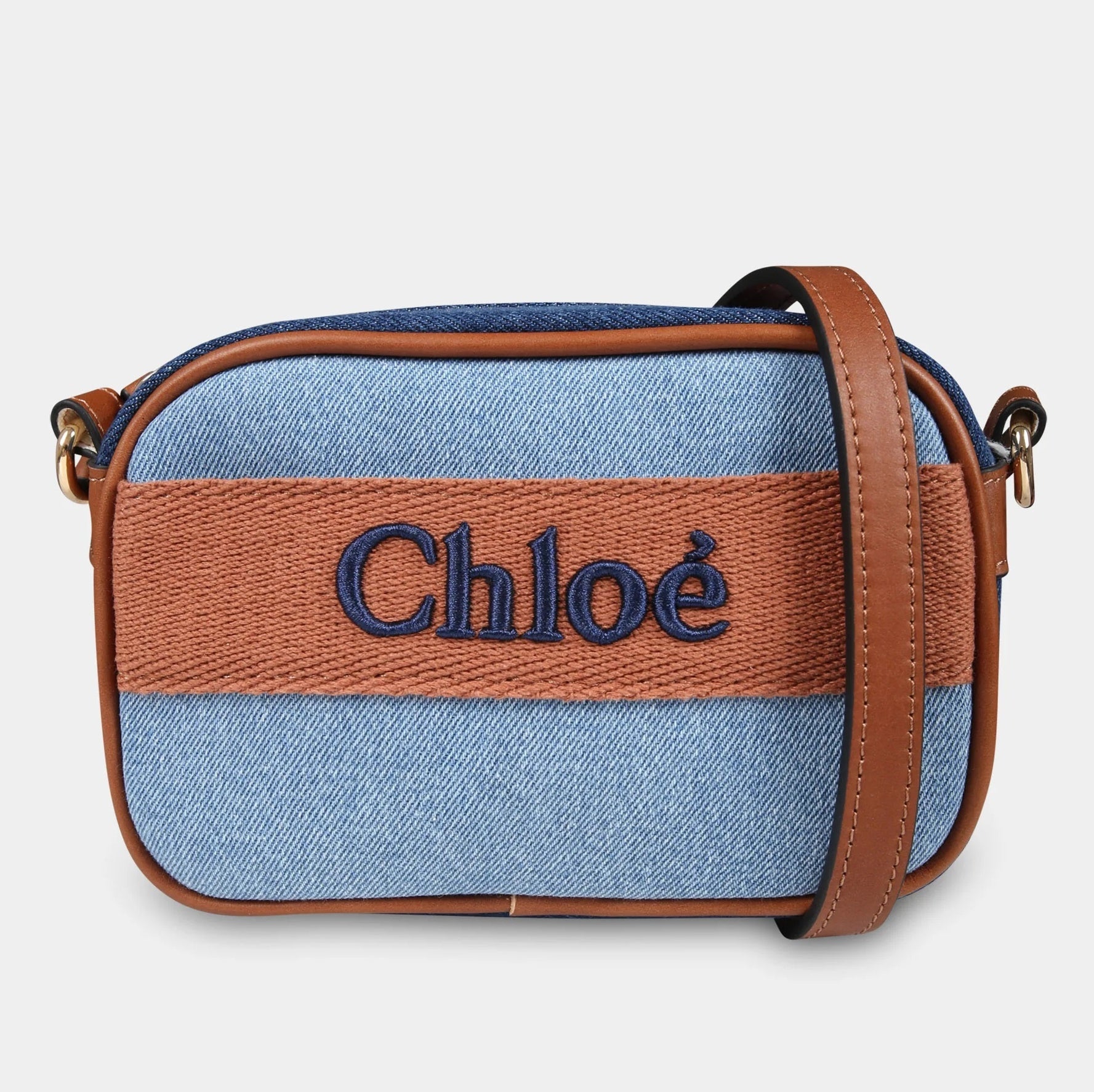 お取り寄せ】『Chloe』クロエ デニム ミニショルダーバッグ
