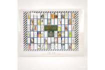 天野喜孝 ジグソーパズル 光　2000pcs　天と地とポストカード付 中古】天野喜孝 TAROT COLLECTION タロットコレクション