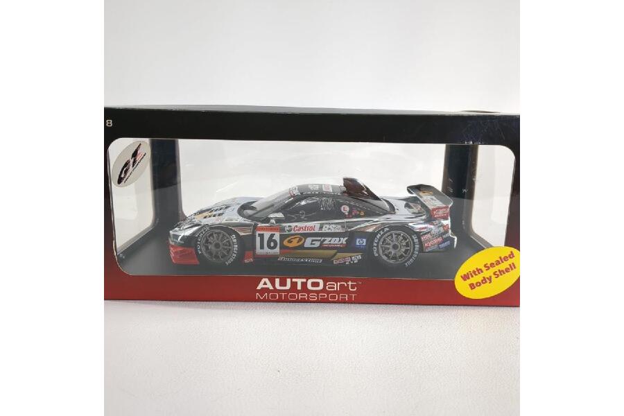 AUTOart 1/18 ホンダ NSX'03 JGTC #16 G'ZOX シルバーメッキver.入荷