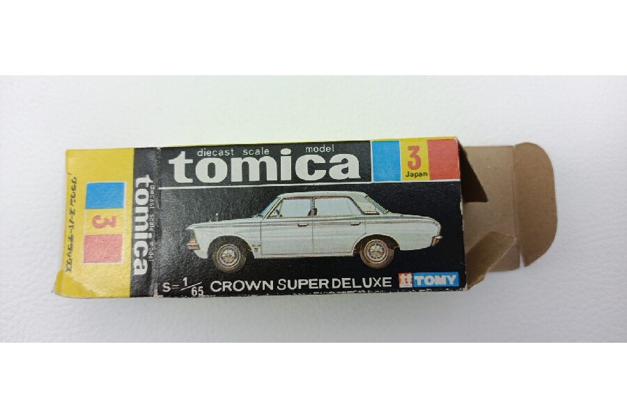 激レア！！ トミカ 黒箱 クラウン スーパーデラックス 1Aホイール
