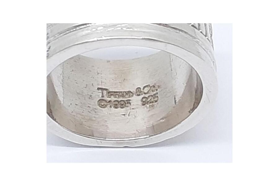 ティファニー アトラス ワイド リング Tiffany & Co. SV925 10.31g