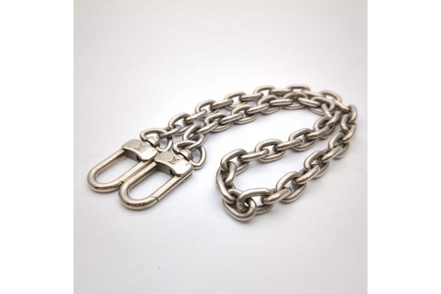 LOUIS VUITTON ルイヴィトン ウォレットチェーン シルバーカラー 全長