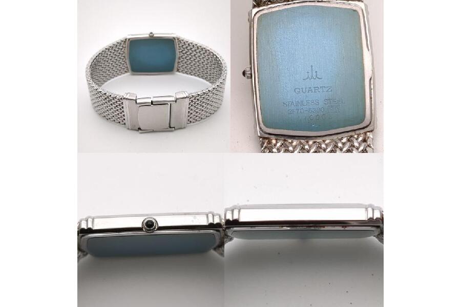 セイコー クレドール 2F70-5380 クォーツ ブルーメノウ文字盤 ボーイズ