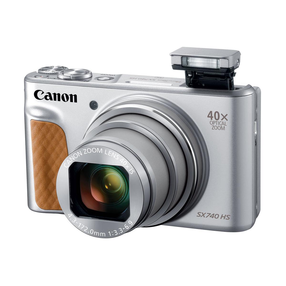 Canon PowerShot SX740 HS Digital Camera (Silver)