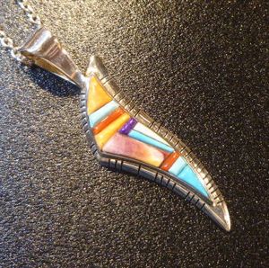 ナバホ David・Tune デヴィッド・チューン インレイ マルチカラー