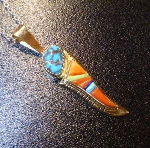 ナバホ David・Tune デヴィッド・チューン インレイ マルチカラー