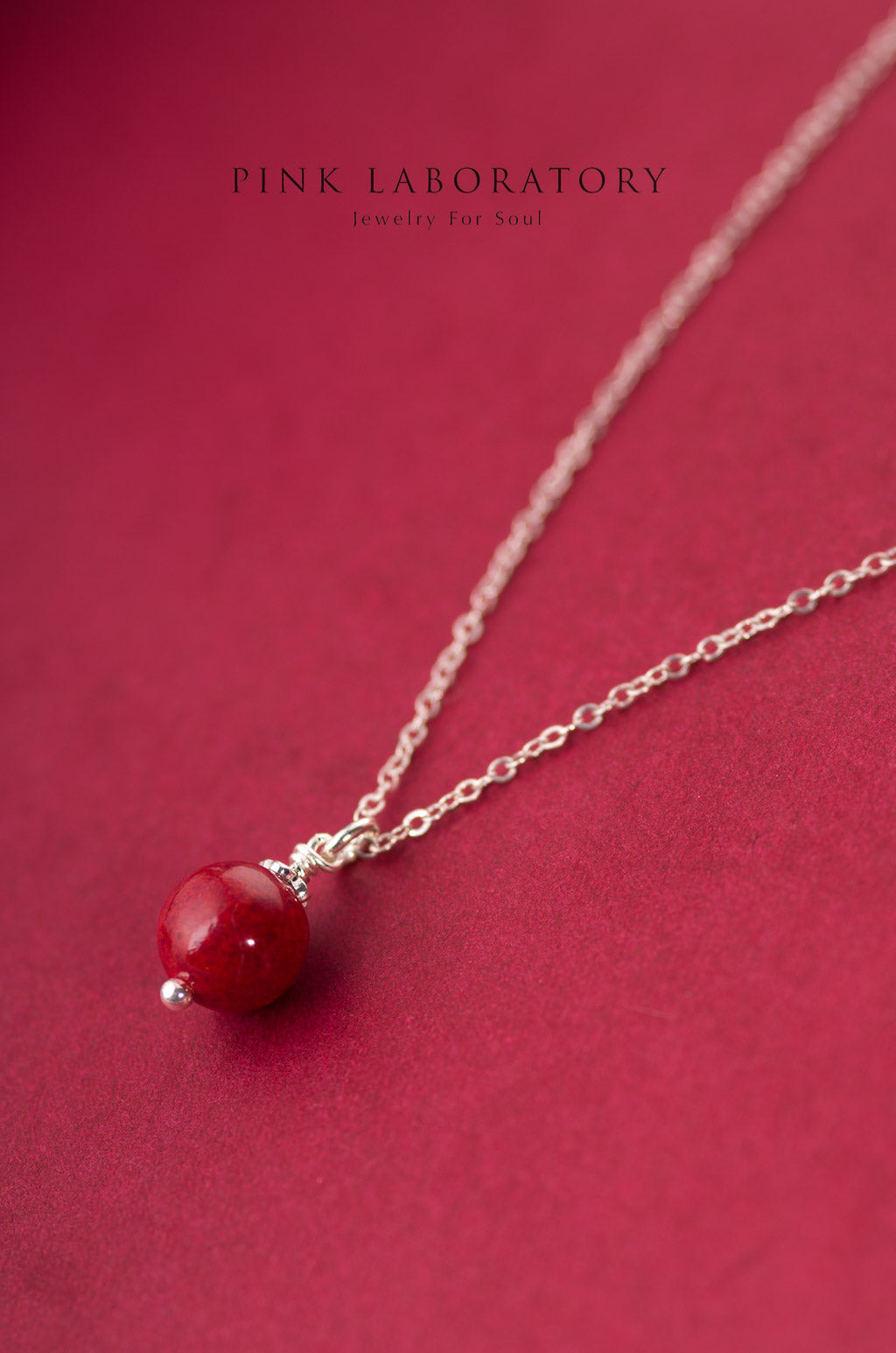 紫金砂硃砂吊墜| 925純銀項鍊– Pink Laboratory