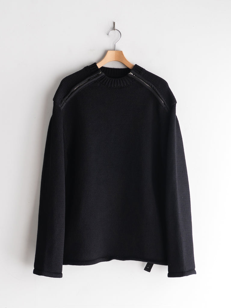 OAMC PeaceMaker - Shoulder Zip Knit – +81
