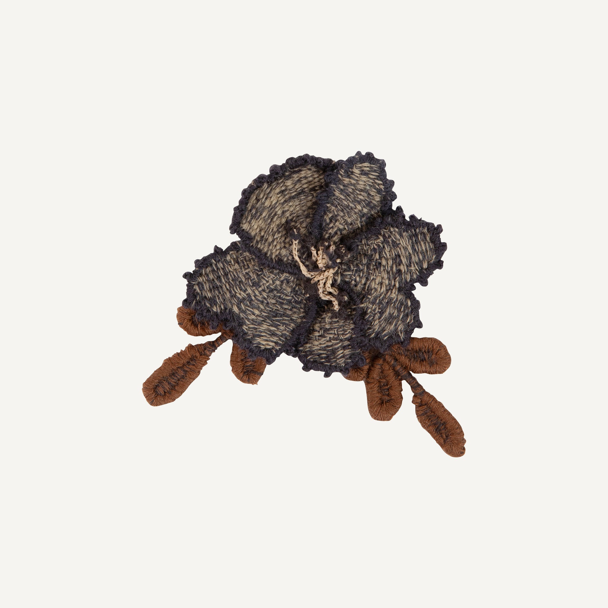 SOPHIE DIGARD HANDWOVEN FLOWER BROCHE – PLAIN GOODS