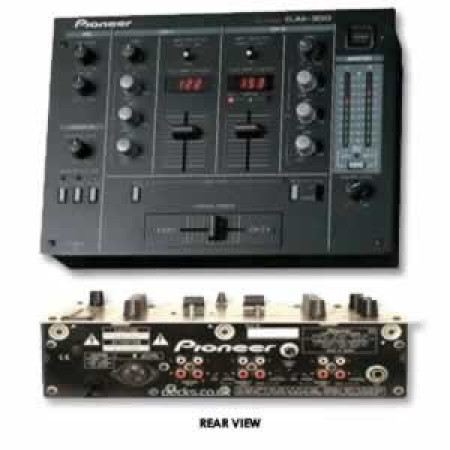 Pioneer DJM300 Professional DJ Mixer, Black