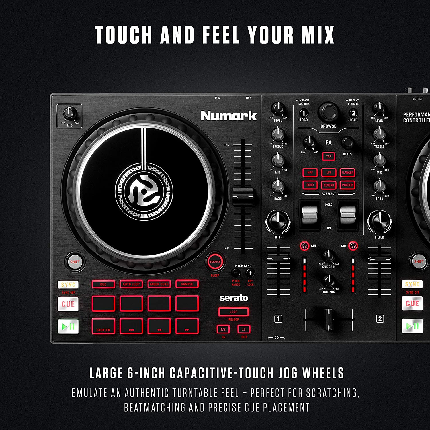 Numark Mixtrack Pro FX 2-Deck USB DJ Controller