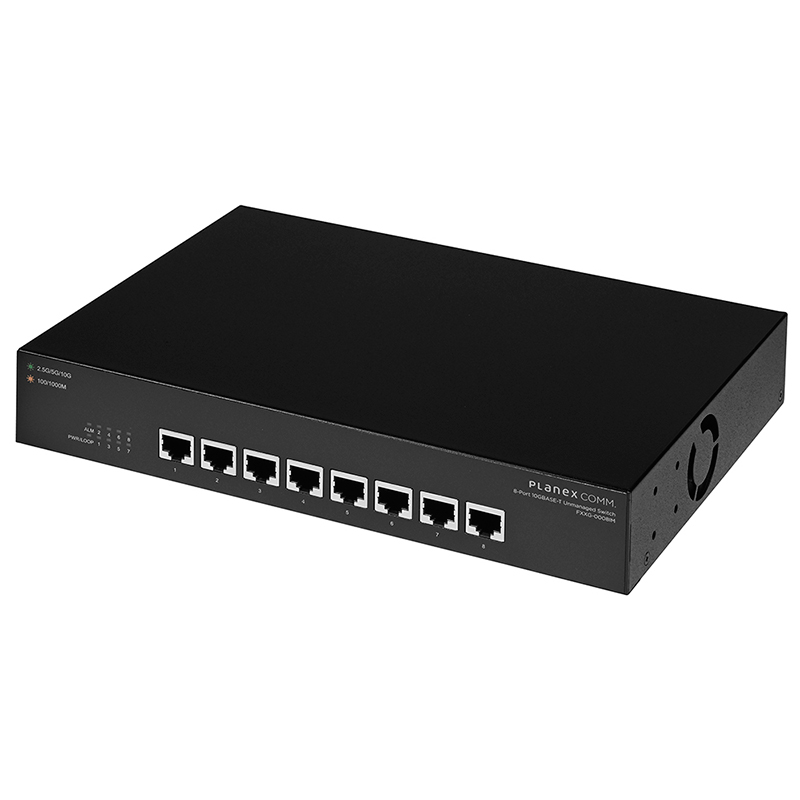 8ポート 10GBASE-T アンマネージドスイッチ｜FXXG-0008IM