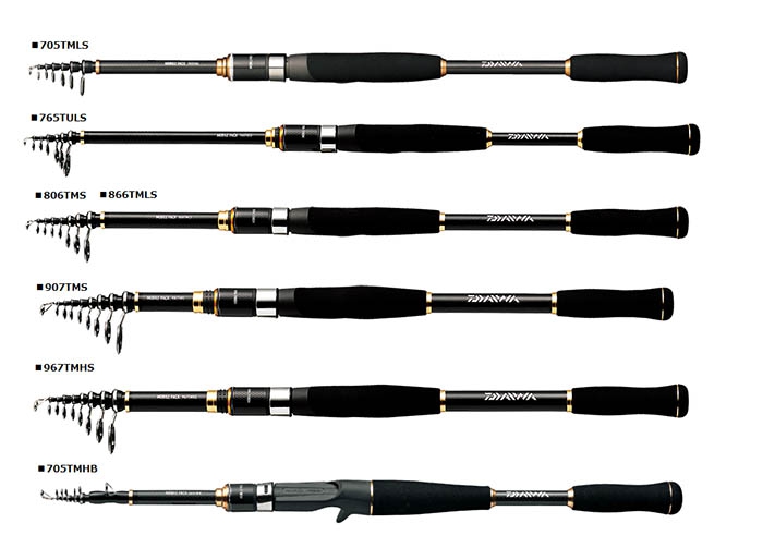 PLAT/daiwa mobile pack 765tuls free shipping/rod-Fishing Tackle