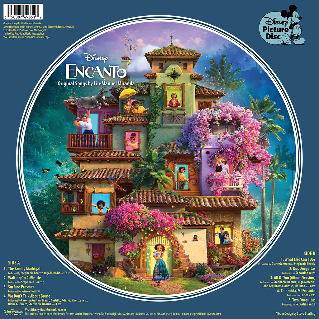 Encanto (Picture Disc LP) - Lin-Manuel Miranda, Encanto - Cast