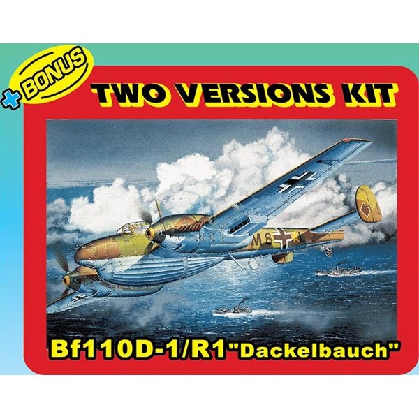 プラモデル :: 飛行機 :: WW.II ドイツ空軍 メッサーシュミット Bf110D