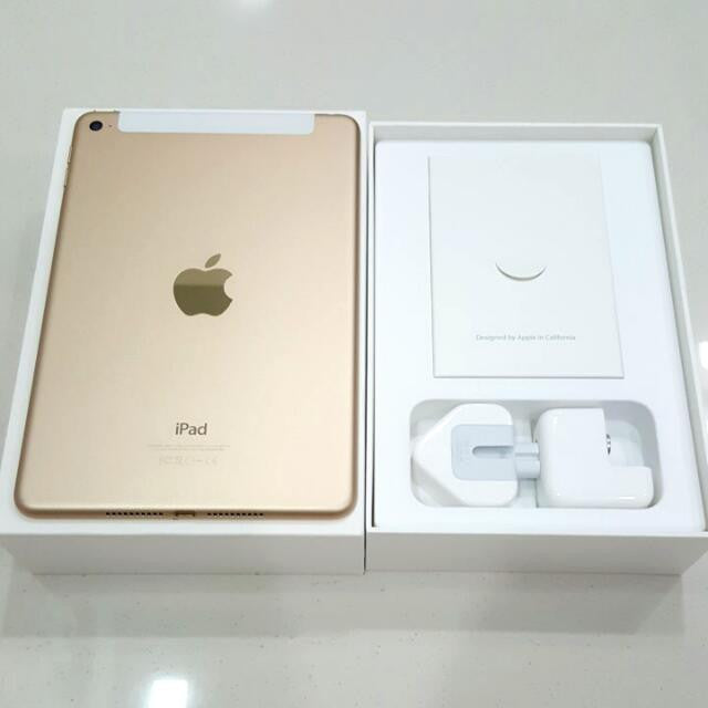 Apple iPad Mini 4 16GB 4G Gold – Playforce