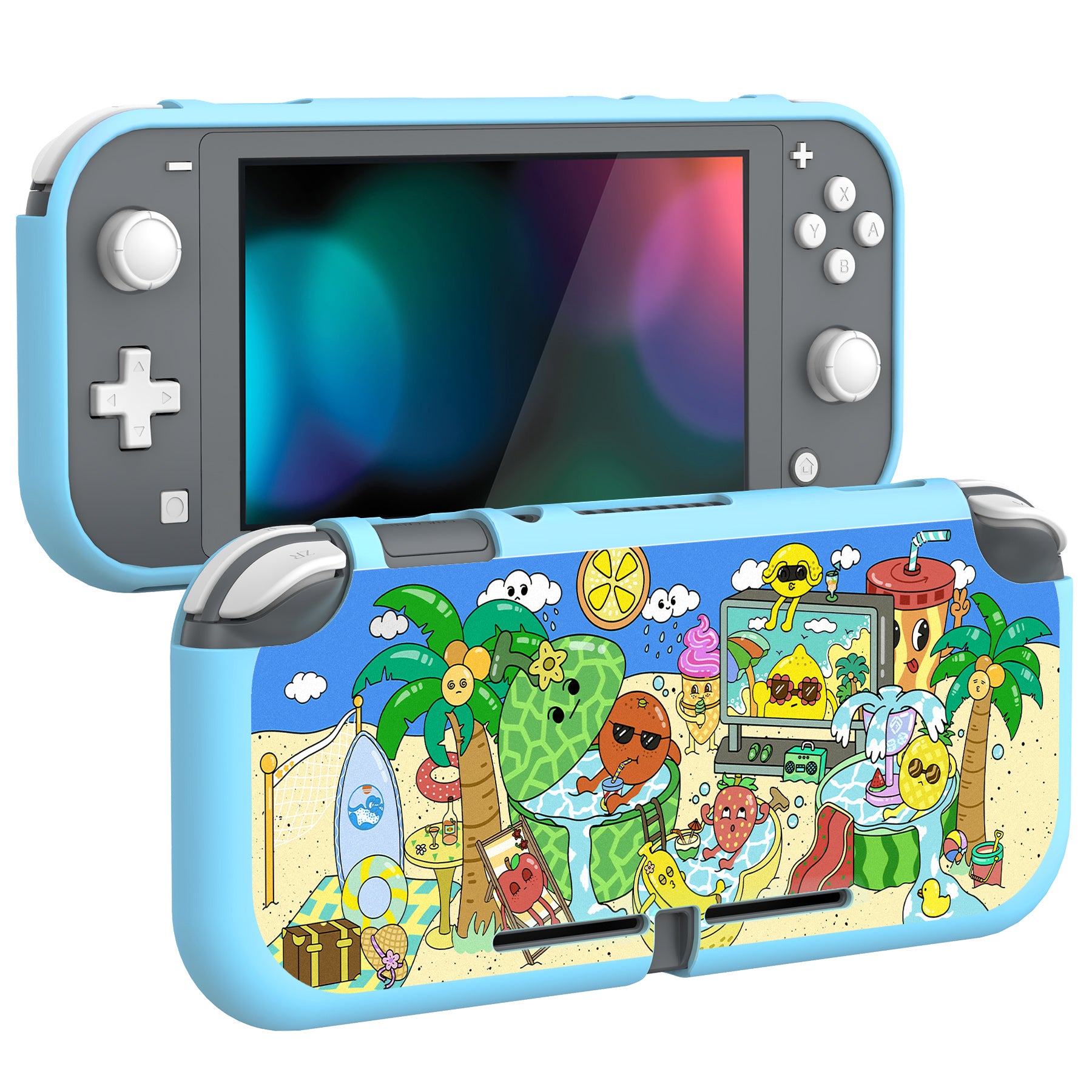 PlayVital Nintendo Switch Lite Custom Protective Case - Fruity Party