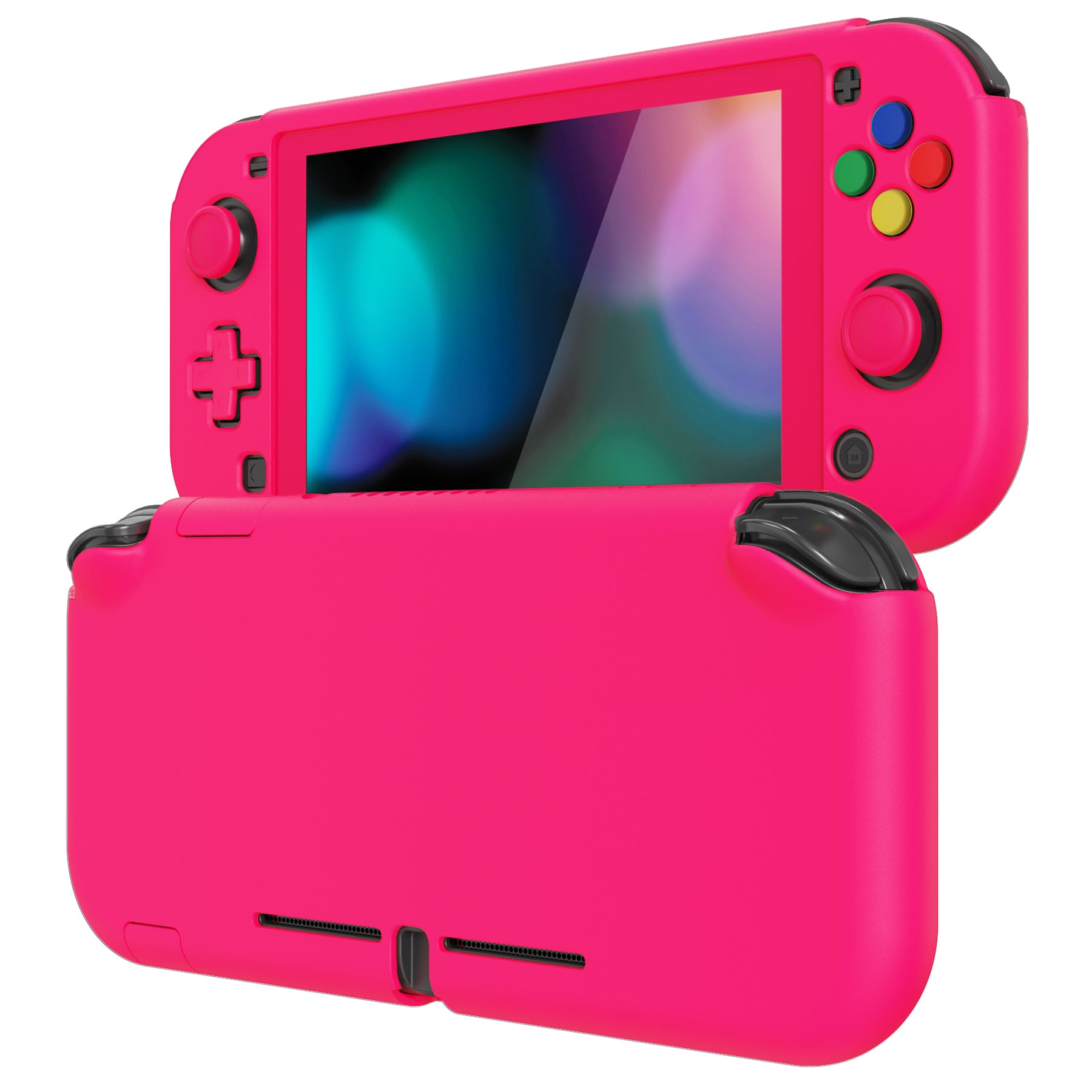 PlayVital Nintendo Switch Lite Hard Cover Protective Case - Clear