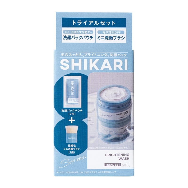 SHIKARI シカリ 洗顔トライアル(洗顔料): 通常| プラザオンラインストア