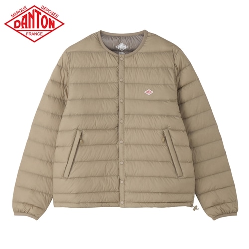 DANTON ダントン インナーダウンジャケット(ベージュ): 通常| プラザ