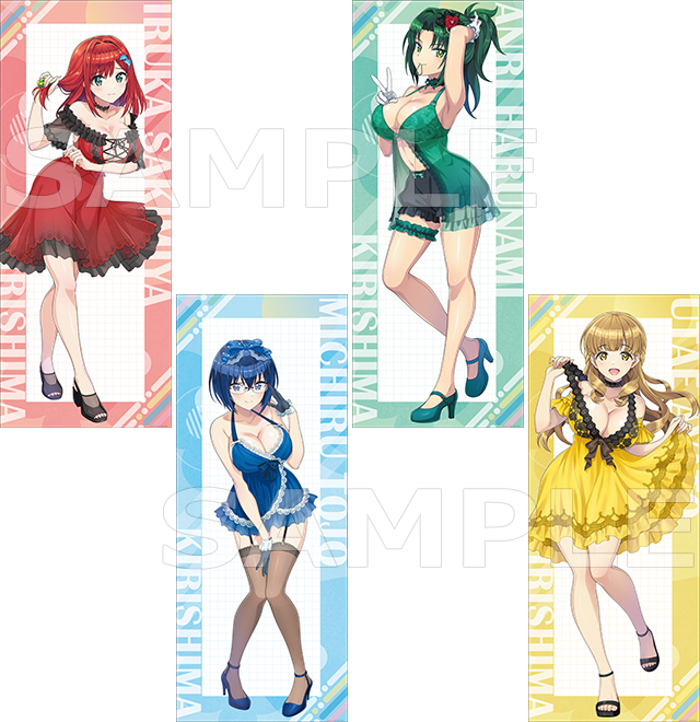 ドルフィンウェーブ』の描き下ろしイラストを使用した新商品が登場