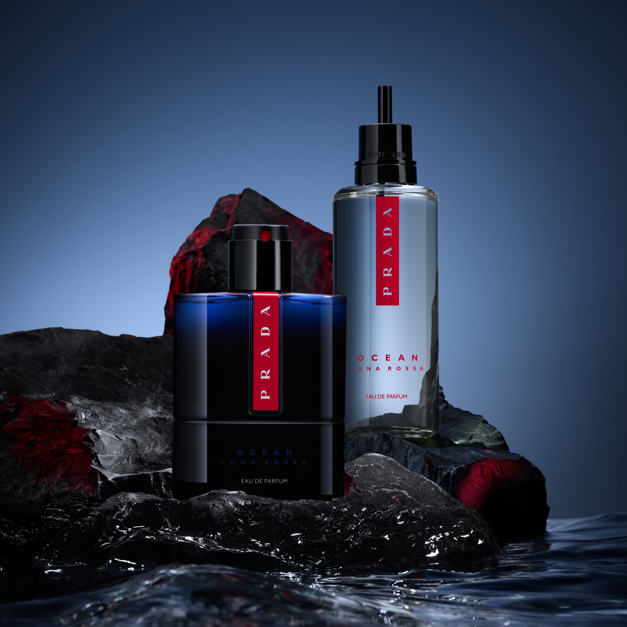 Luna Rossa Ocean Eau de Parfum Prada For Men | Prada Beauty