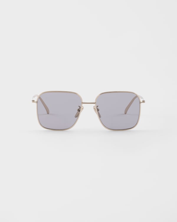 Slate Gray Lenses Sunglasses With Prada Logo | PRADA