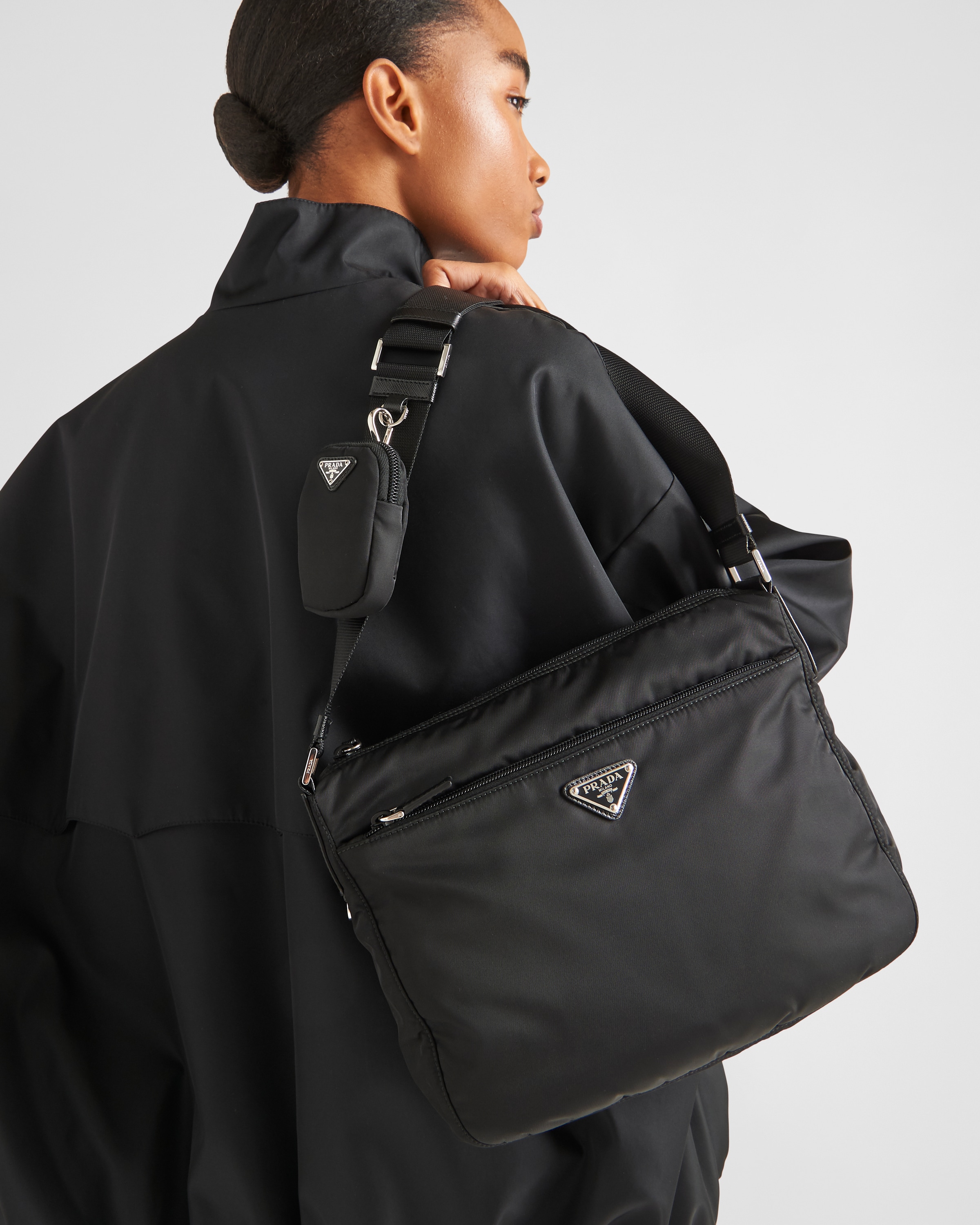 Black Re-nylon Bag | PRADA