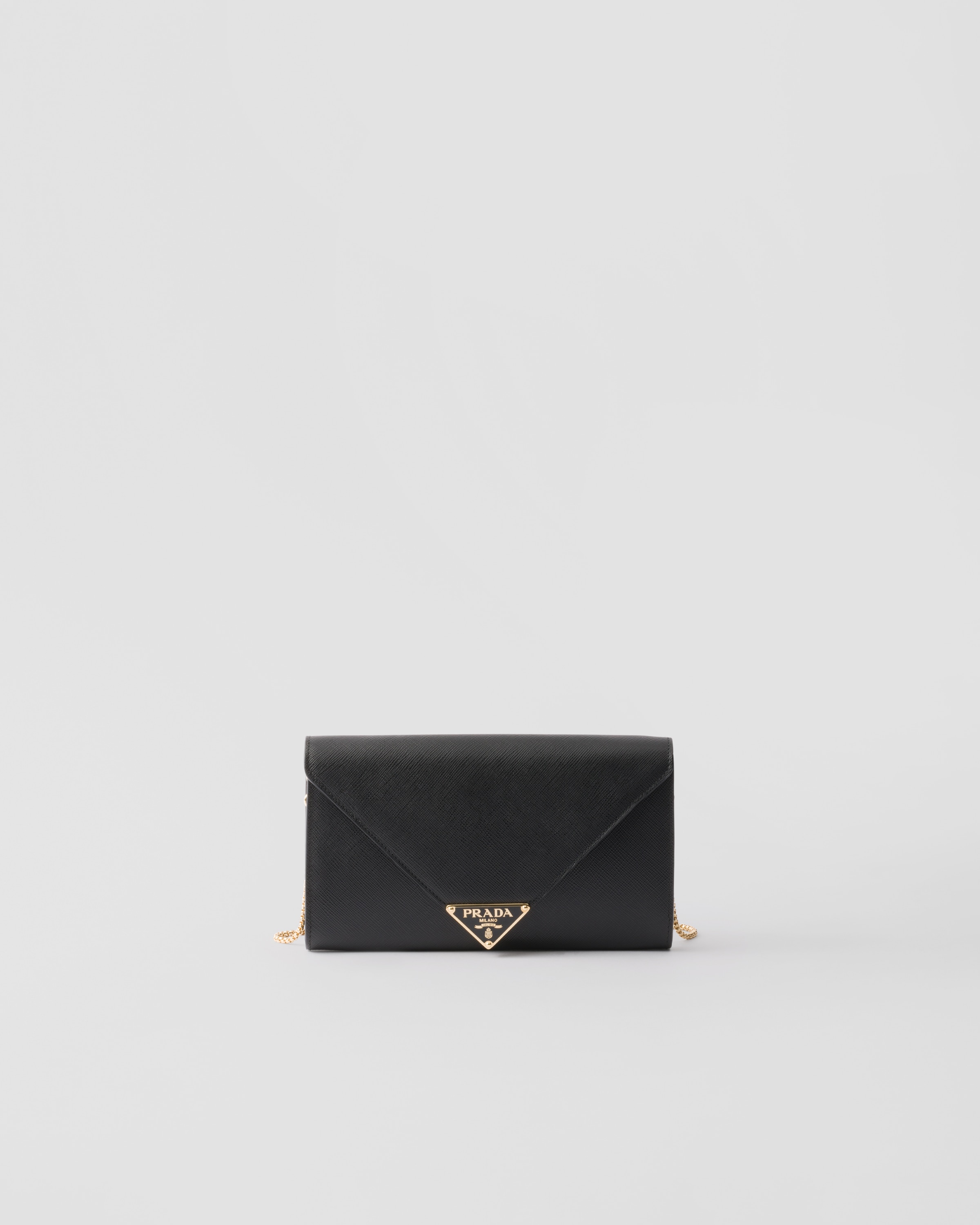 Black Mini Saffiano Leather Bag | PRADA