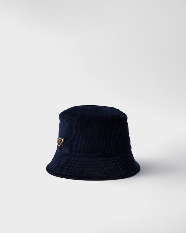 カーキ ドリル バケットハット | PRADA