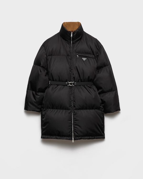 Black Re-nylon Down Jacket | PRADA