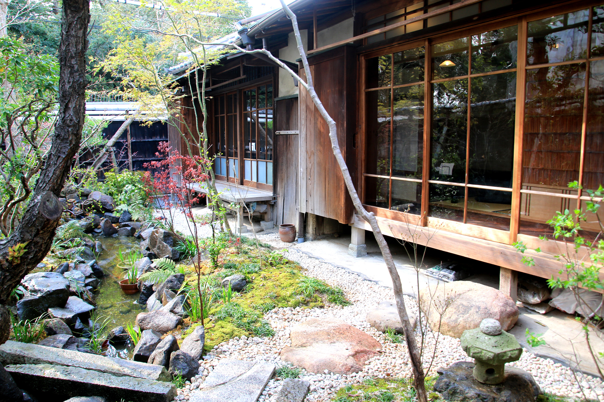 天王寺に最後に残る、築100年の歴史ある大正時代の邸宅を使った 古