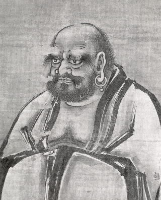 紙本墨画達磨図・紙本淡彩十六羅漢図 | 石川県