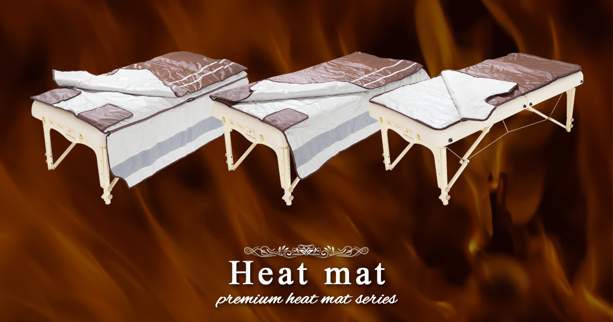 滝汗ヒートマット ゲルマ&遠赤外線ヒートマット4DX(三つ折り) | ヒート