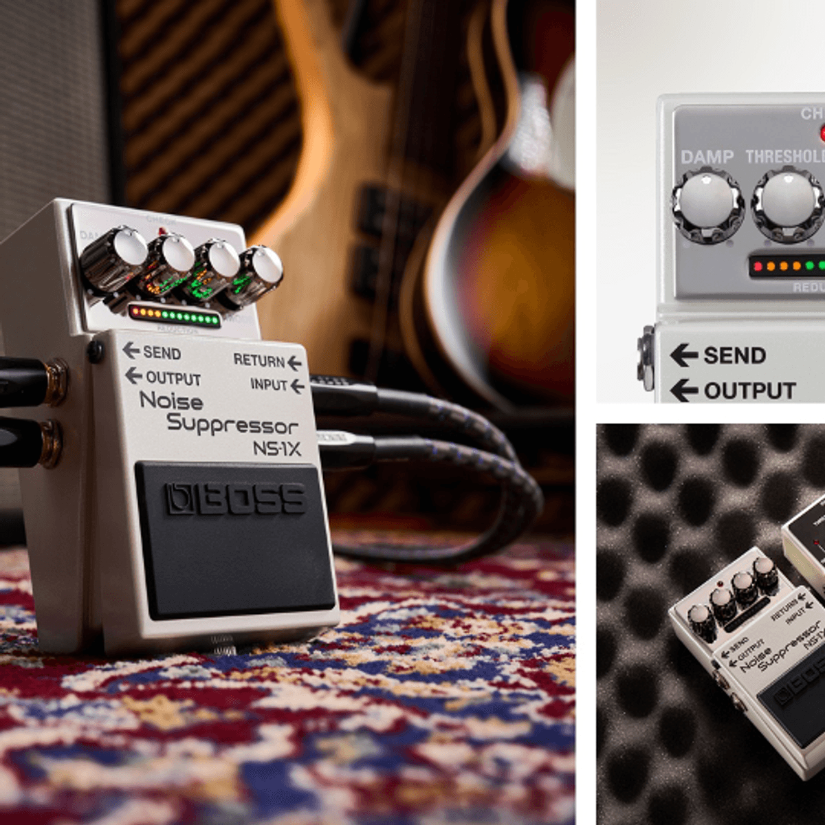 Boss Introduces the NS-1X Noise Suppressor Pedal - Premier Guitar