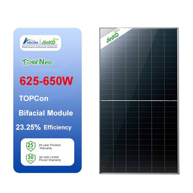 Jinko Solar Panels 420W Wholesale | N-Type Tiger Neo All-Black