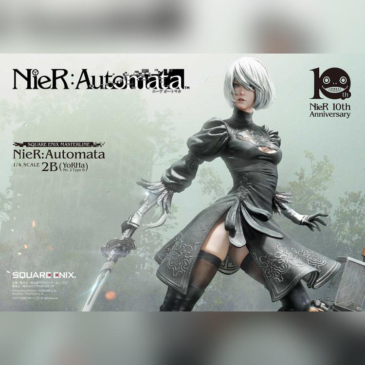 NieR:Automata 1/4 Scale - 2B (YoRHa No. 2 Type B) | Statue | Prime