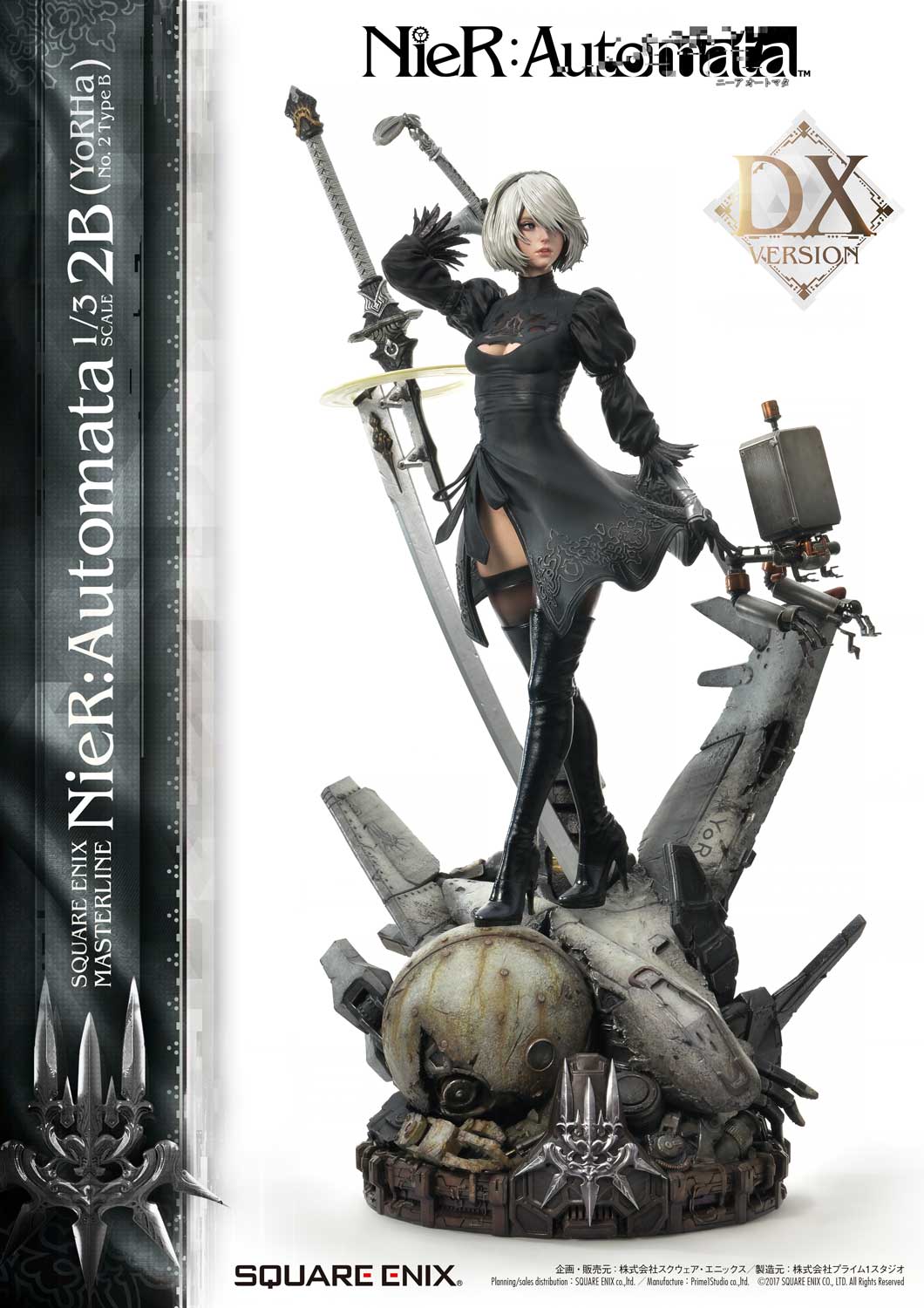 1/3 Scale - 2B (YoRHa No.2 Type B) Deluxe Version | Statue | Prime