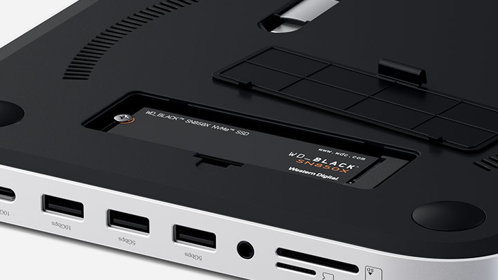 Satechi Stand & Hub for Mac Mini/Studio with NVMe SSD Enclosure