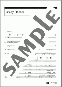 バンド楽譜】Crazy Dancer / 夜の本気ダンス(バンドスコア 中級)