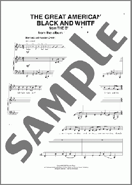 バンドスコア グレイト・ホワイト フックト/GREAT WHITE HOOKED GREAT