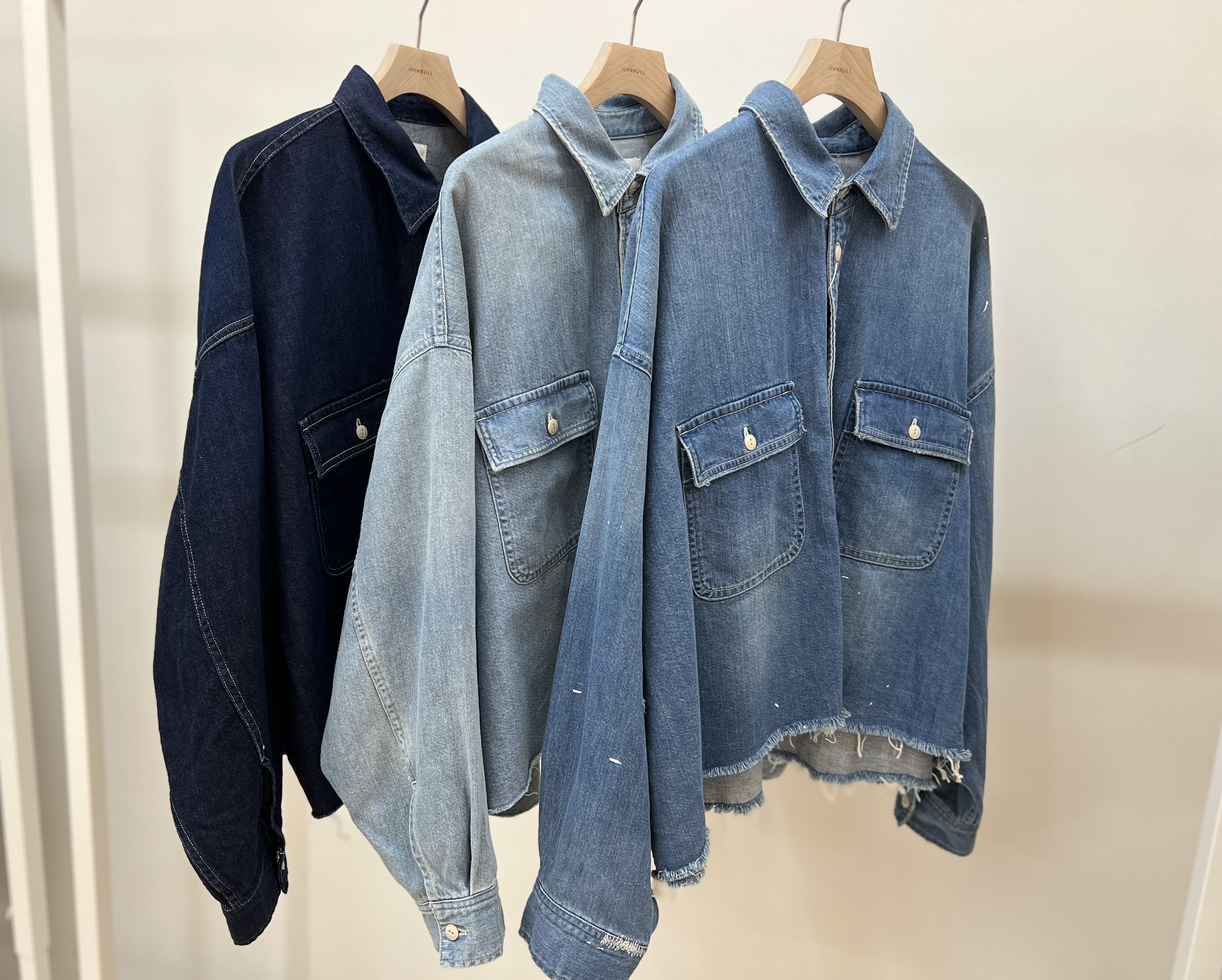 HEAD HARBOR STYLING－デニムクロップドシャツ – Johnbull Private