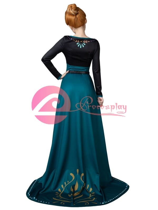 アナ エピローグドレス Ver コスプレ衣装 アナと雪の女王 2 コスプレ