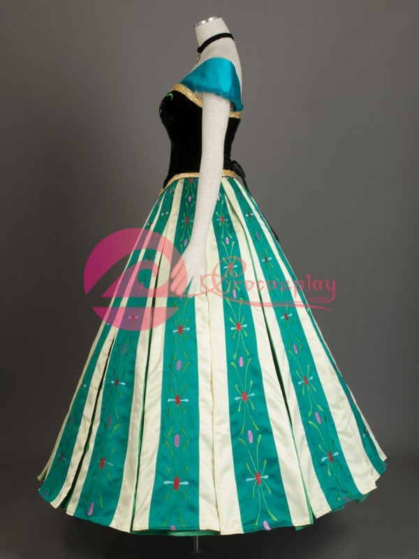 アナ 戴冠式 Ver コスプレ衣装 アナと雪の女王 コスプレ通販