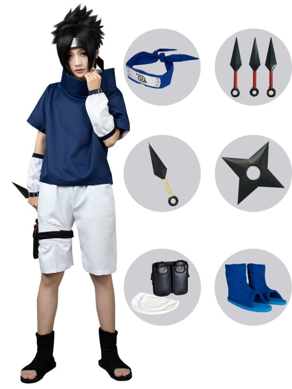 セット】 うちは サスケ コスプレ衣装 NARUTO -ナルト- コスプレ通販