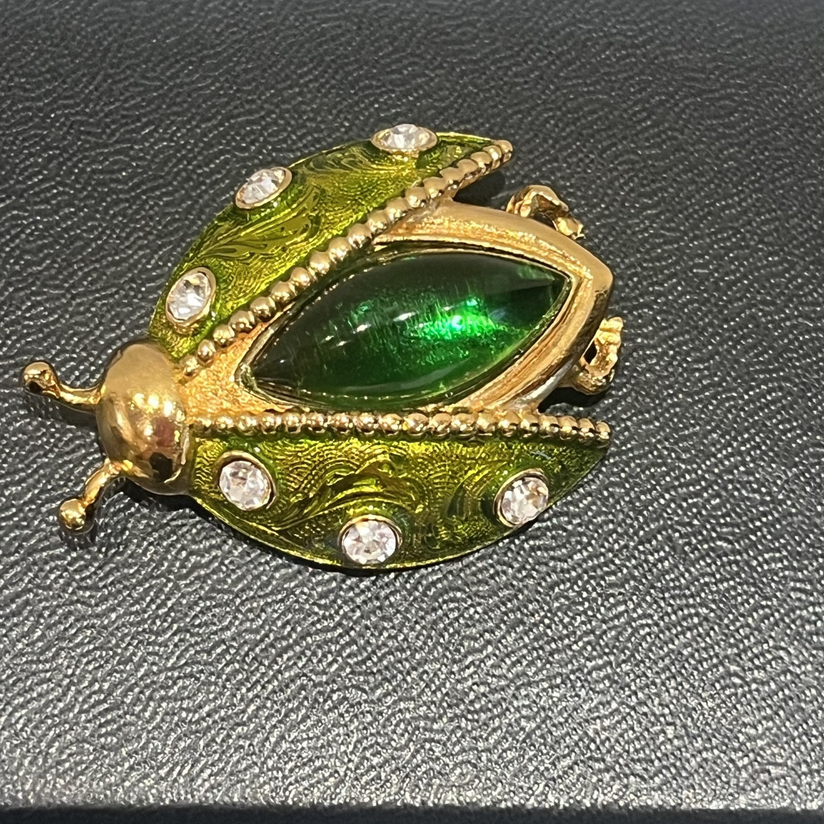 Proantic: Christian Dior, Ladybug Brooch.